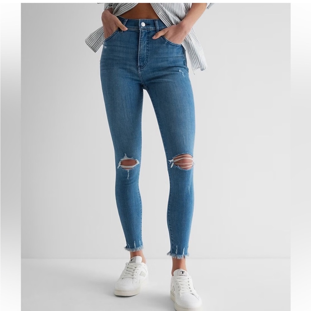 Express High Waist Skinny Jean